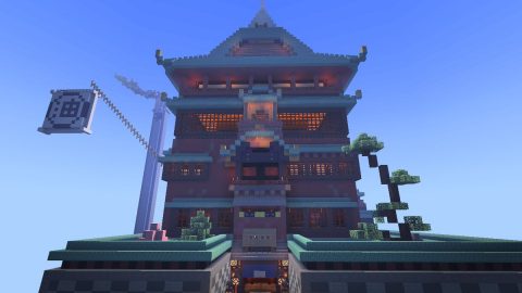 マイクラ 簡単でオシャレな神社の作り方 解説脱・初心者を目指すマインクラフト