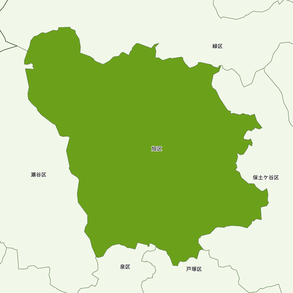 横浜市18区一覧 横浜市の区分け 区割り 地図・読み方