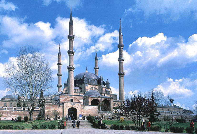 中近東の世界遺産 > トルコの世界遺産 > セリミエ・モスクとその社会的複合施設群 の写真・イラスト素材