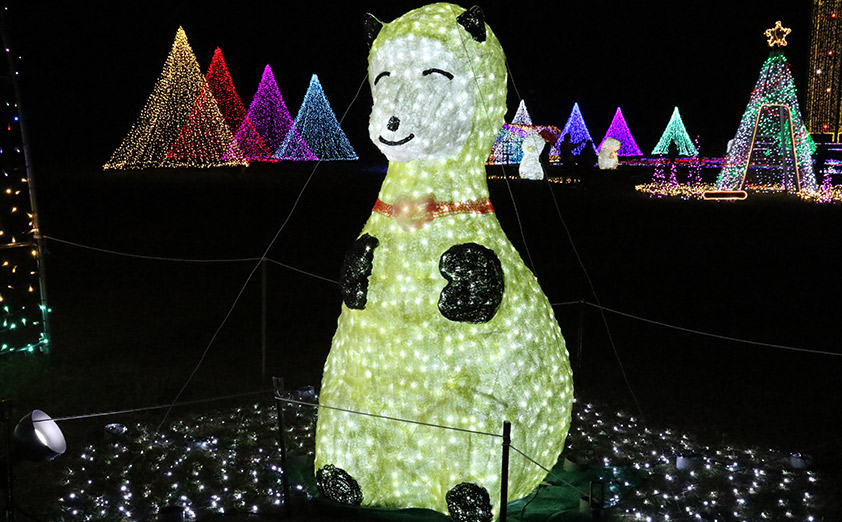 クリスマスデコライトマザー牧場 イルミネーション2020-2021光の花園 のページ