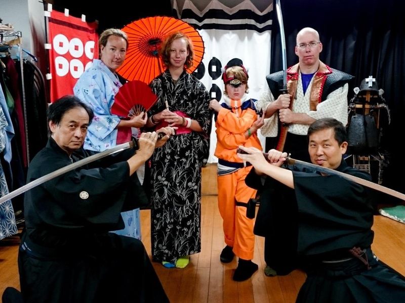 大阪でサムライと忍者の体験 - KKday