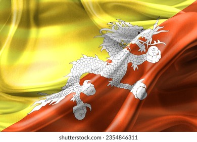 ブータン国旗 ラウンドシールZazzle.co.jp