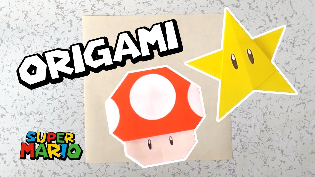 簡単だよ⭐️スーパーきのこ💫 るに @lunimama_asobi です🐰 マリオシリーズ最終章🍄 きのこで締めます！1 4サイズの折り紙だと、一般的な丸いシールと大きさがぴったり🫶 もちろん大きなきのこでも🍄 いろんな色で作っても楽しい🤭ぜひ参考にしてみてね〜💫折り紙