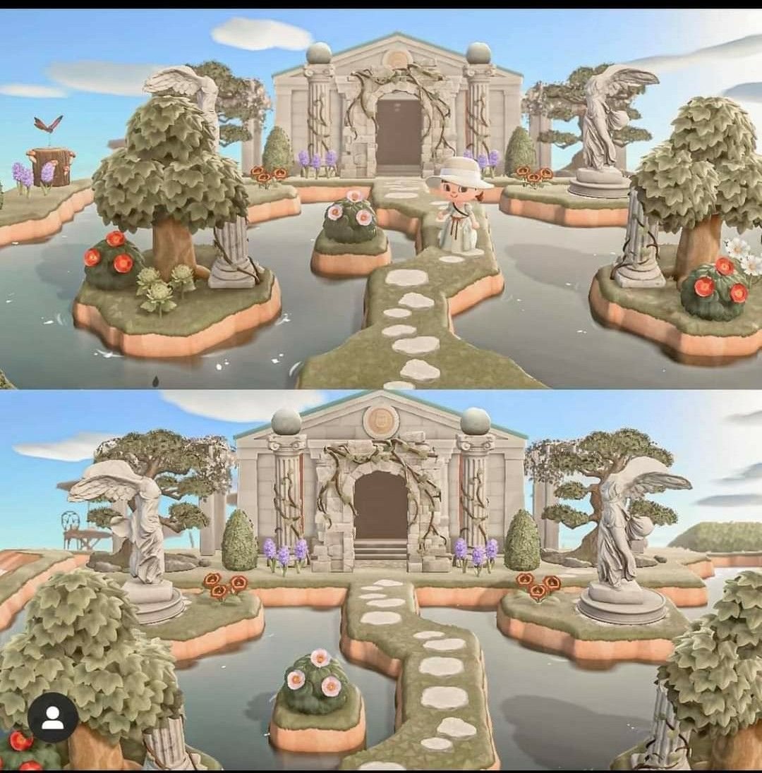 ギリシャ風タイル 作者: はずやまマイデザイン カタログ -あつ森 あつまれ どうぶつの森