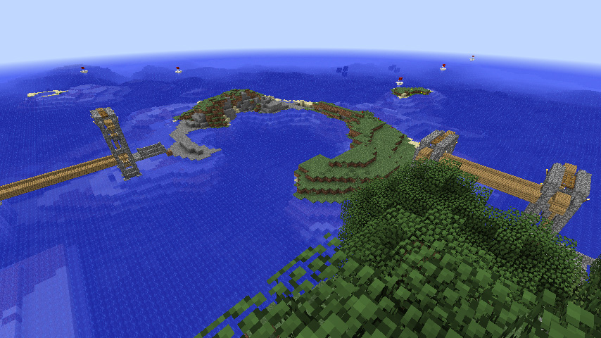 マイクラ建築 レンガで作った市役所ゲームNowな日々