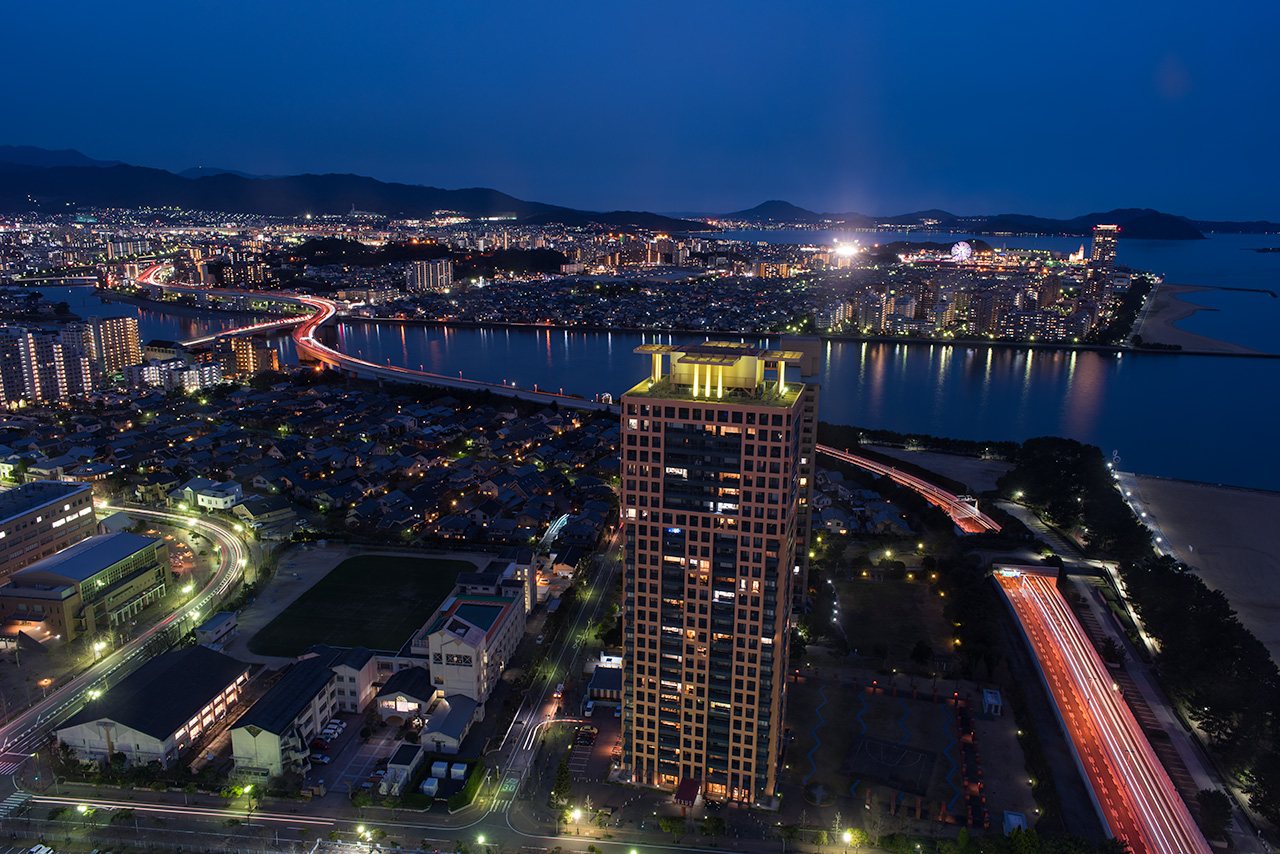 福岡タワーの見える景色の写真素材116071705- PIXTA