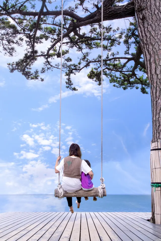 日間賀島の人気観光スポット 恋人ブランコでアルプスの少女ハイジの気分を味わえる！？のんびり主婦の離島ライフ