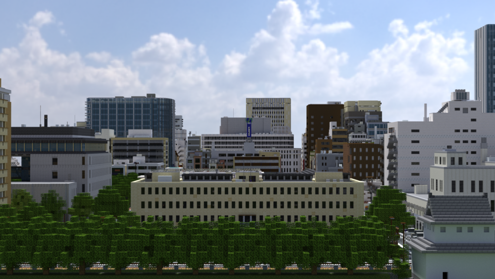 マイクラ建築 キャノディ市街地 4