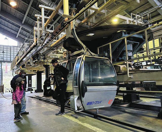 御嶽山の御岳ロープウェイ、今季の営業終了：中日新聞Web