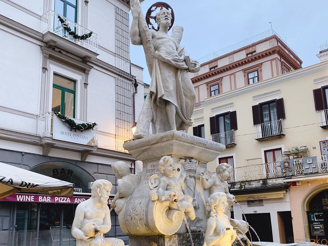 年越しアマルフィ海岸探訪-34～聖アンドレアの聖堂 3 アマルフィ＜11＞ - 時には、旅の日常