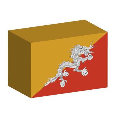 ブータンの国旗ブータンの国旗パッチエポレット電気刺繡識別バッジ電気刺繡三次元刺繡ステッカー装飾 - ショップ A-ONE ピンバッジ・ピンズ -Pinkoi