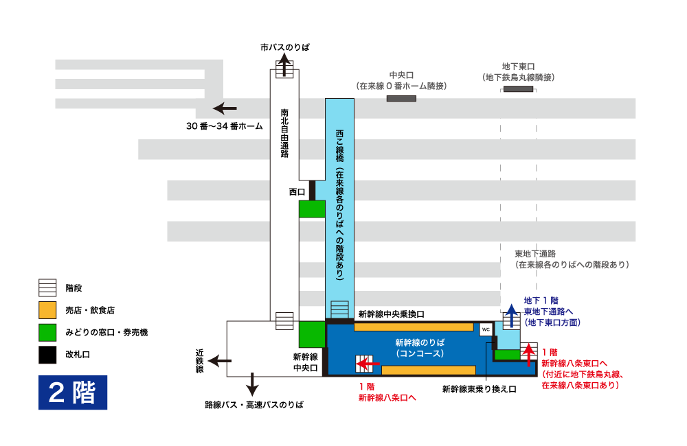 秘密京都駅新幹線ホーム都のかほり日記