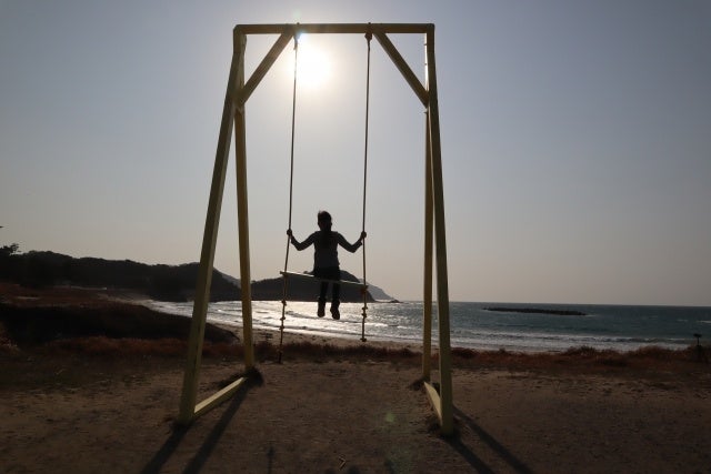 福岡県糸島市 インスタ映え必至！ヤシの木ブランコの魅力を紹介