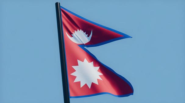 ネパール国旗の縦横比tantado_