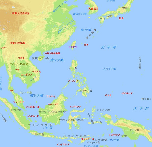 フィリピン州区分地図 - 旅行のとも、ZenTech