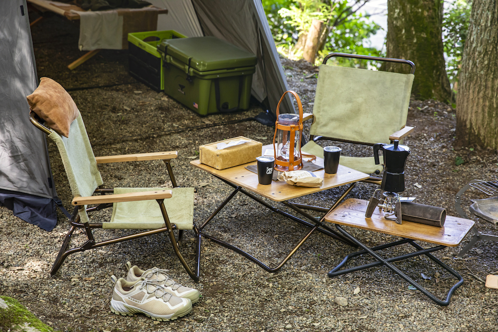 キャンプ用品をおしゃれに収納する方法