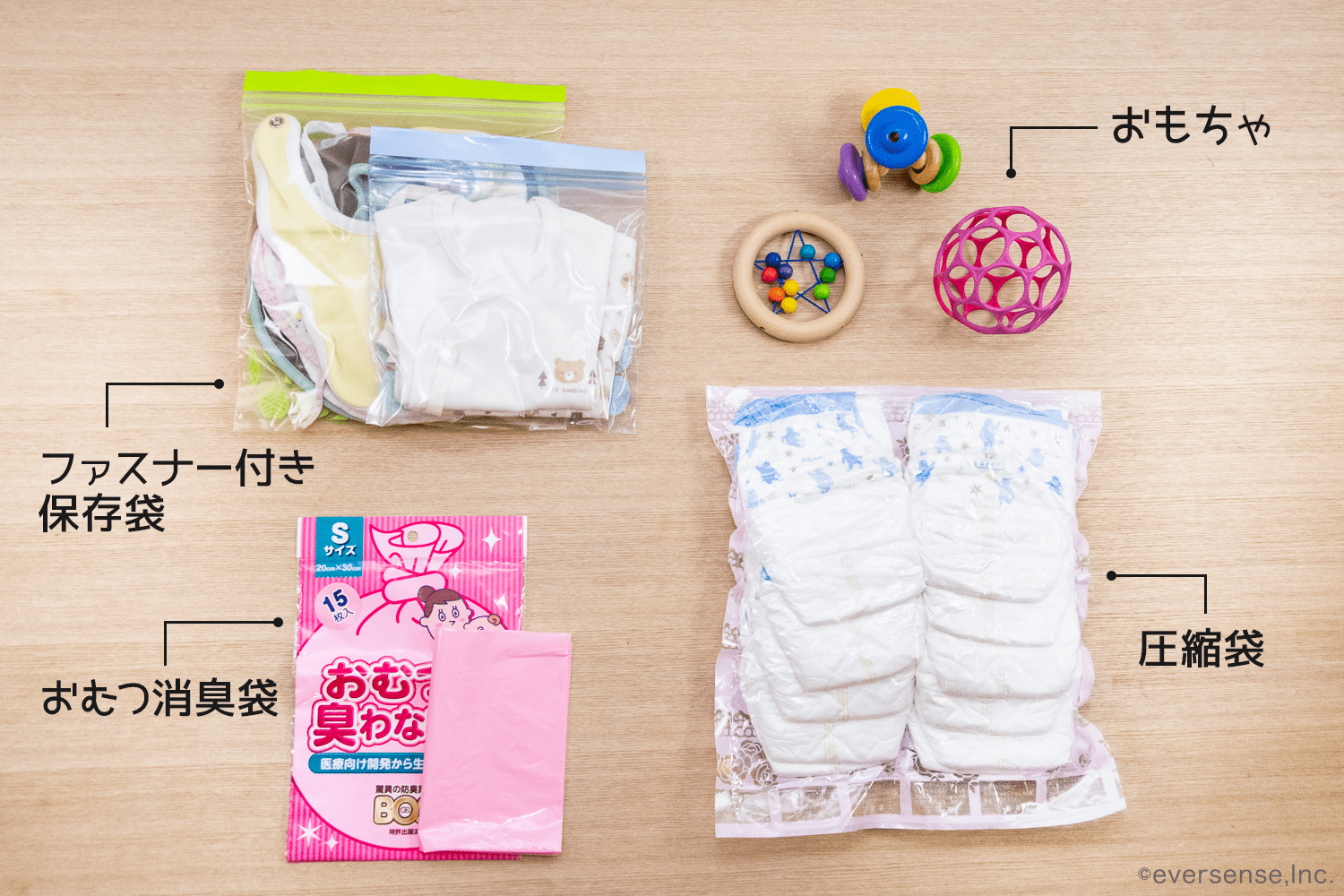 荷物1 4に 0歳児とのお出かけ準備！液体ミルク活用で完ぺきセット＆授乳の悩み解消