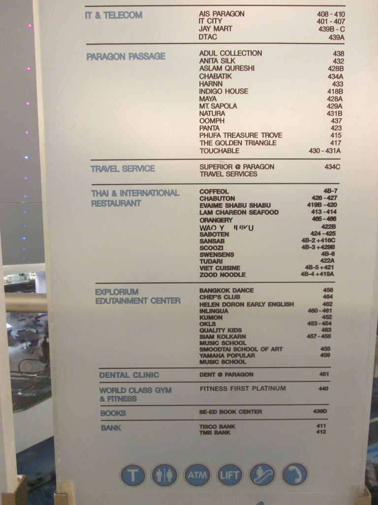 サイアム・パラゴン Siam Paragonバンコクナビ