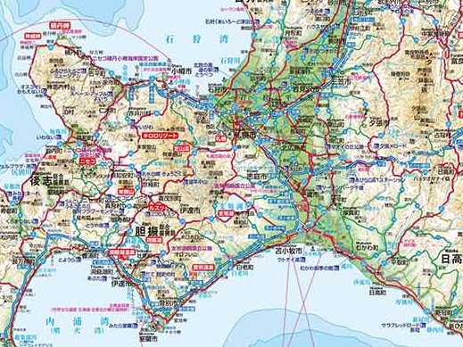 北海道の市町村パズル的な地図クイズ レベル2