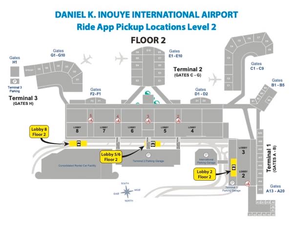 ホノルル空港へ！チャーリーズタクシーvsUBER - 空と旅と温泉と雑想と