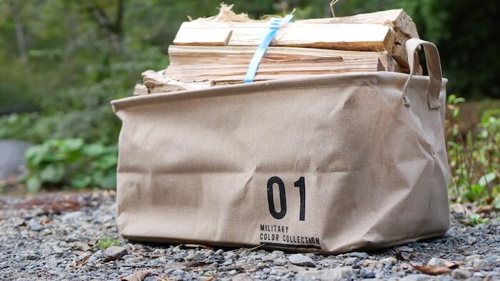 ダイソーの素材で「薪ラック」を自作してみました。 読者投稿記事自作・DIYBE-PAL キャンプ、アウトドア、自然派生活の情報源ビーパル