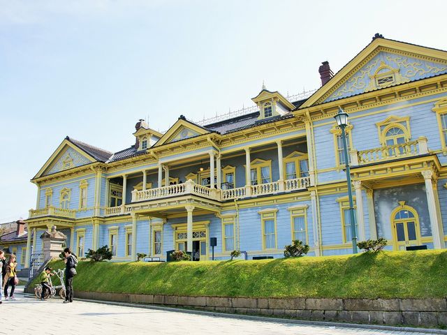 旧函館区公会堂明治43年建築、多くの要人をもてなしてきた歴史的建造物たびらい