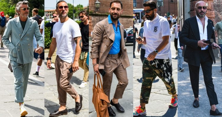 テーラードジャケット 注目の海外スナップから学ぶ春らしい着こなしをチェックメンズファッションメディア OTOKOMAE男前研究所