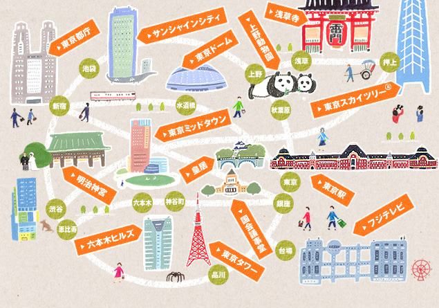 東京都23区地図のイラスト素材104196183- PIXTA