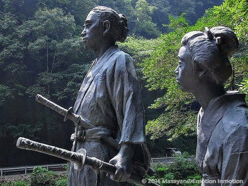 坂本龍馬 お龍新婚湯治碑 クチコミ・アクセス・周辺情報新川渓谷温泉郷 - フォートラベル