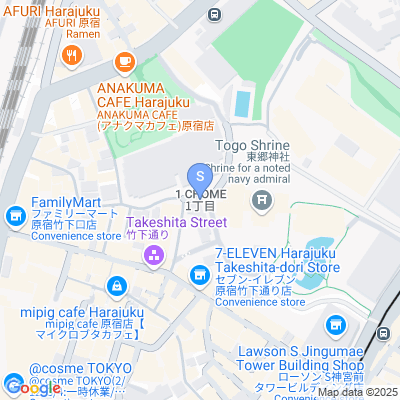 原宿駅構内図新しい表参道口&竹下通り口 - 東京生活.com