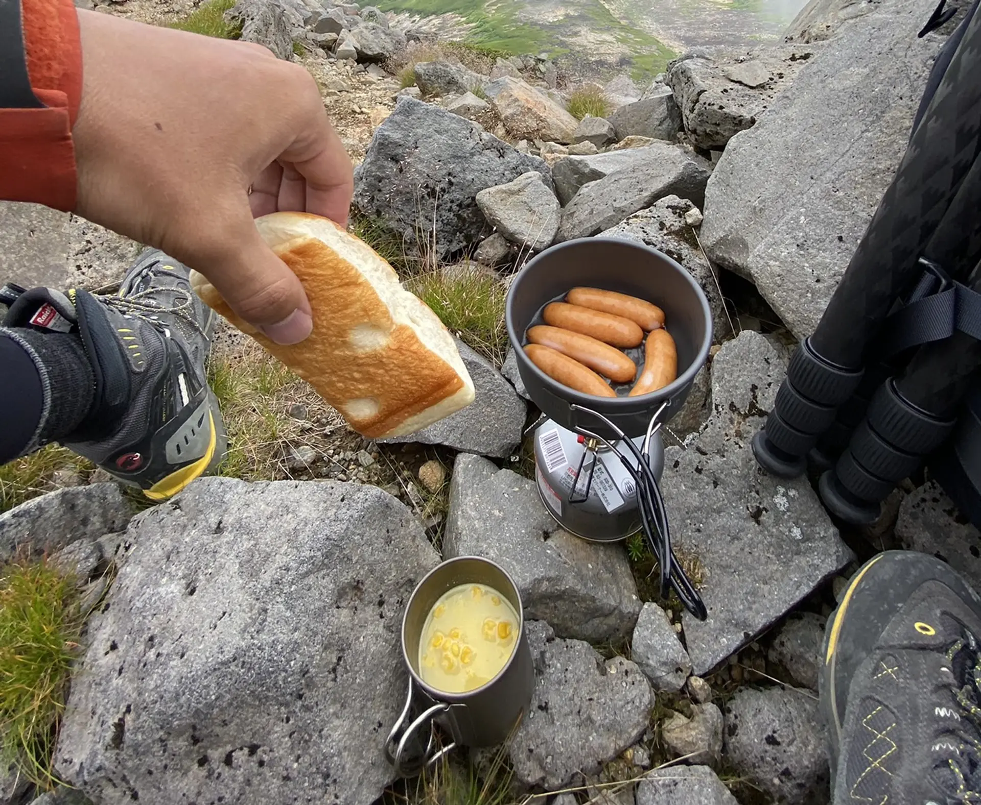 秘境大杉谷の絶景スポットへ。前泊で楽しむゆとりの登山