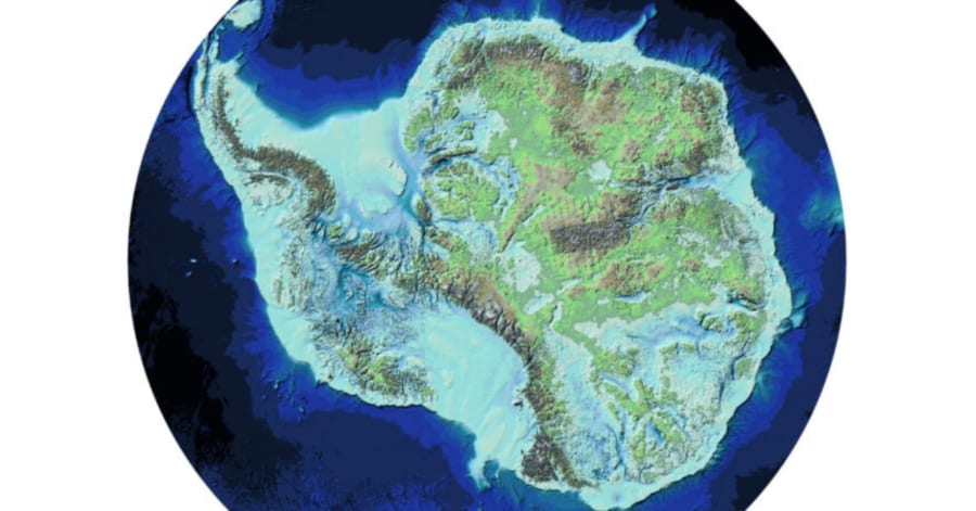 非売品新品「南極大陸図 ポスター 実寸 縦60×横幅84 ㎝」国土地理院 地図センター南極ポスターYahoo!フリマ 旧PayPayフリマ