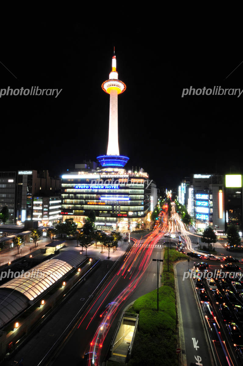 京都駅南の夜景GANREF