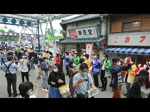 📮での撮り方がようやく分かってきた気がする。西武園ゆうえんち夕日の丘商店街西武園ゆうえんち通信員