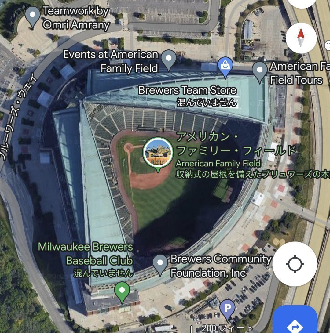 3日目 メジャーリーグ観戦旅🇺🇸アメリカン・ファミリー・フィールドの歩き方⚾シカゴからミルウォーキーへ！ - YouTube