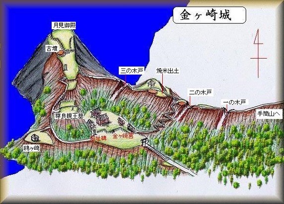 金ヶ崎城 アクセス・地図・場所 浅井長政と朝倉義景との挟撃により信長が窮地に陥った 金ヶ崎城 お城特集 日本の歴史日本の歴史ガイド～日本のお城城跡 史跡 幕末～