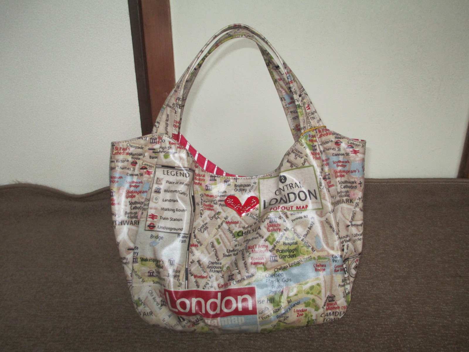 ロンドンマップ バッグThink Bee! 『公式』Think Bee! シンクビー！公式オンラインショップ