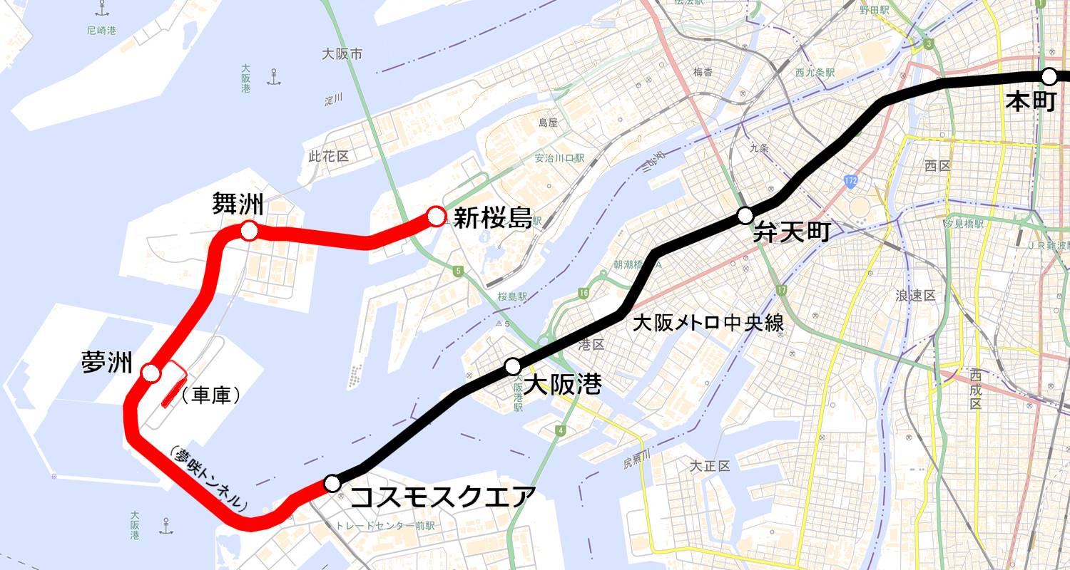 万博輸送は大丈夫？ 大阪メトロ中央線- 枝見的考察記