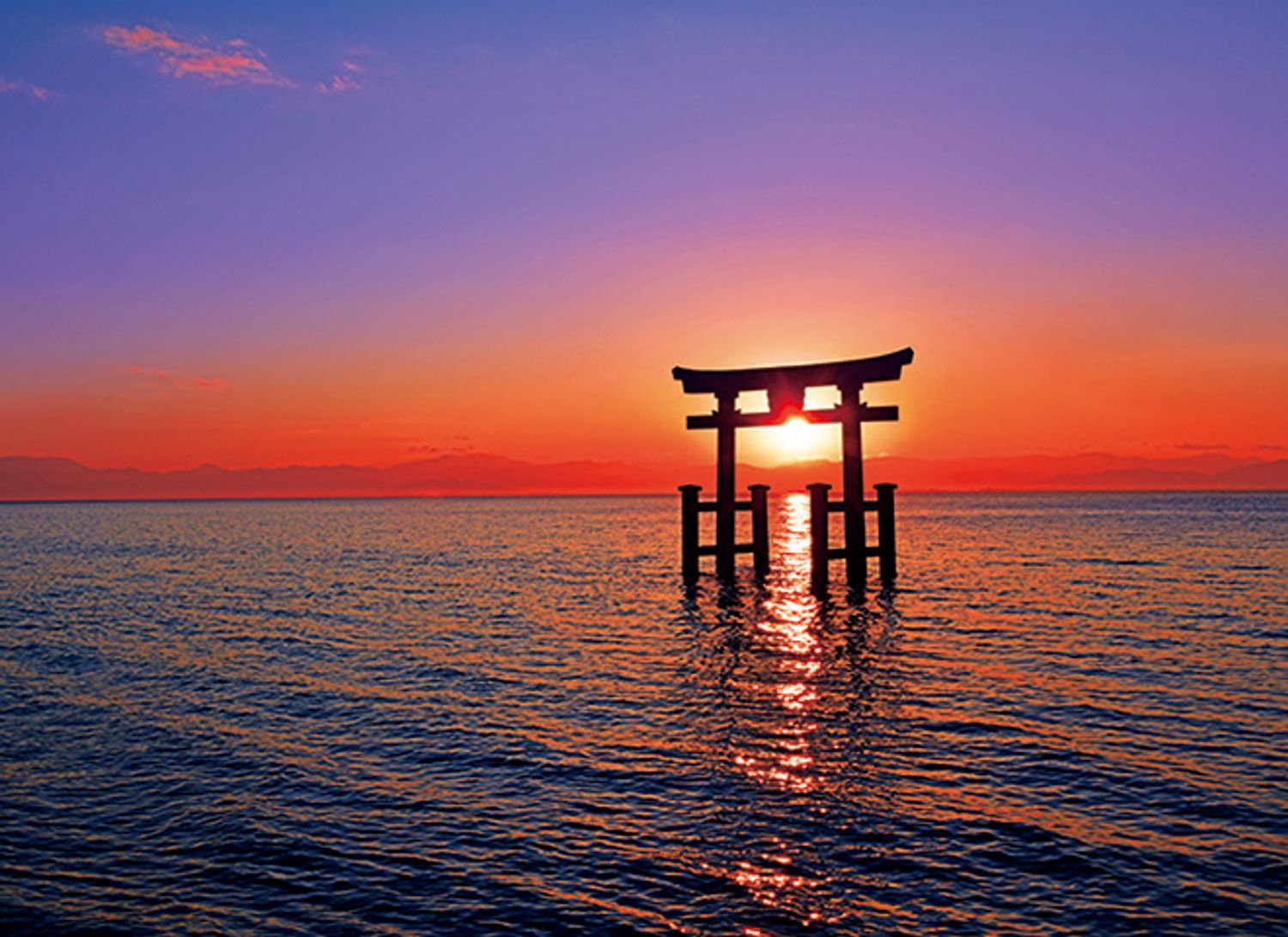 湖面に映える幻想的な夕日！湖北の絶景スポットへドライブ 滋賀県長浜市クルマ情報サイトｰGAZOO.com