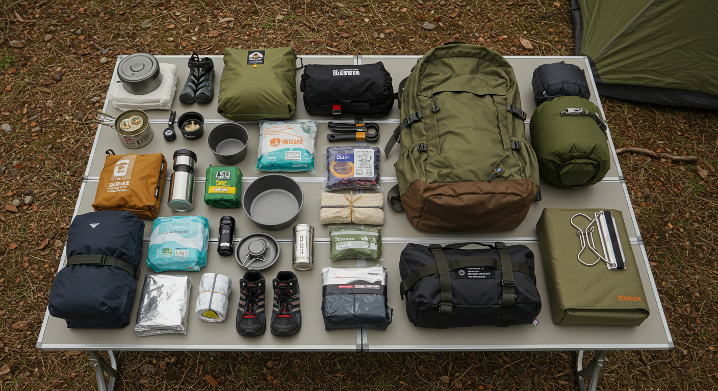 ソロキャンプで使う容量60Lバックパックの詰め方のコツと手順を徹底解説！ - CAMPERS REVIEW