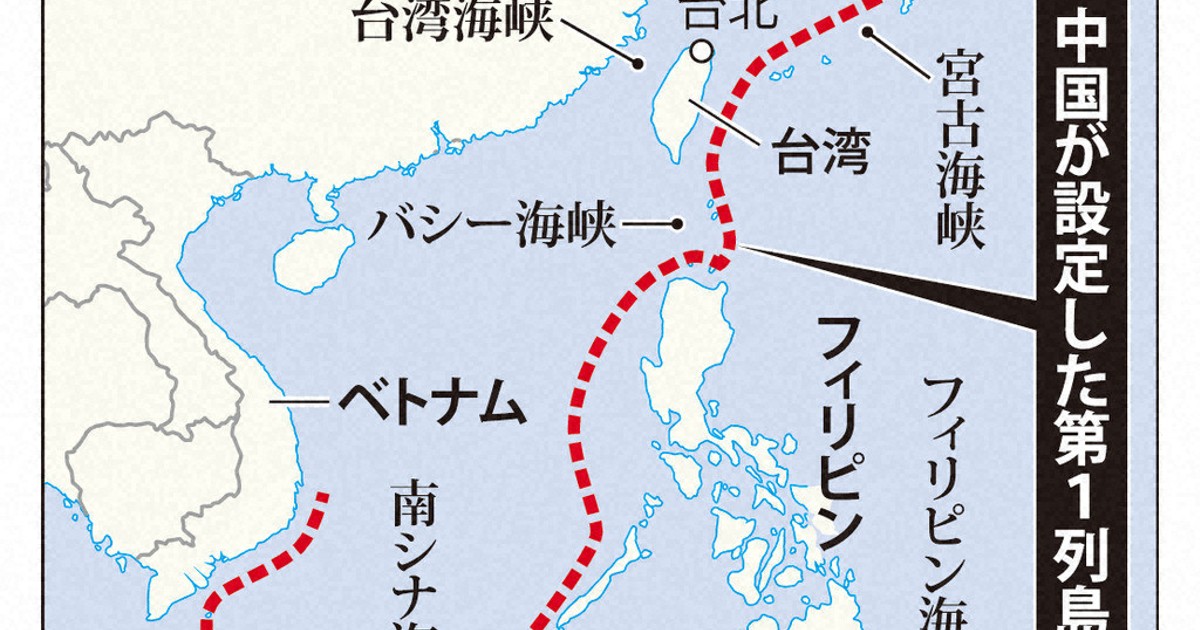 台湾海峡 政治地図 重要な水路と国際水路 東シナ海と南シナ海を結ぶ台湾と大陸アジアの島を分離する ストックベクター ©Furian 677395184