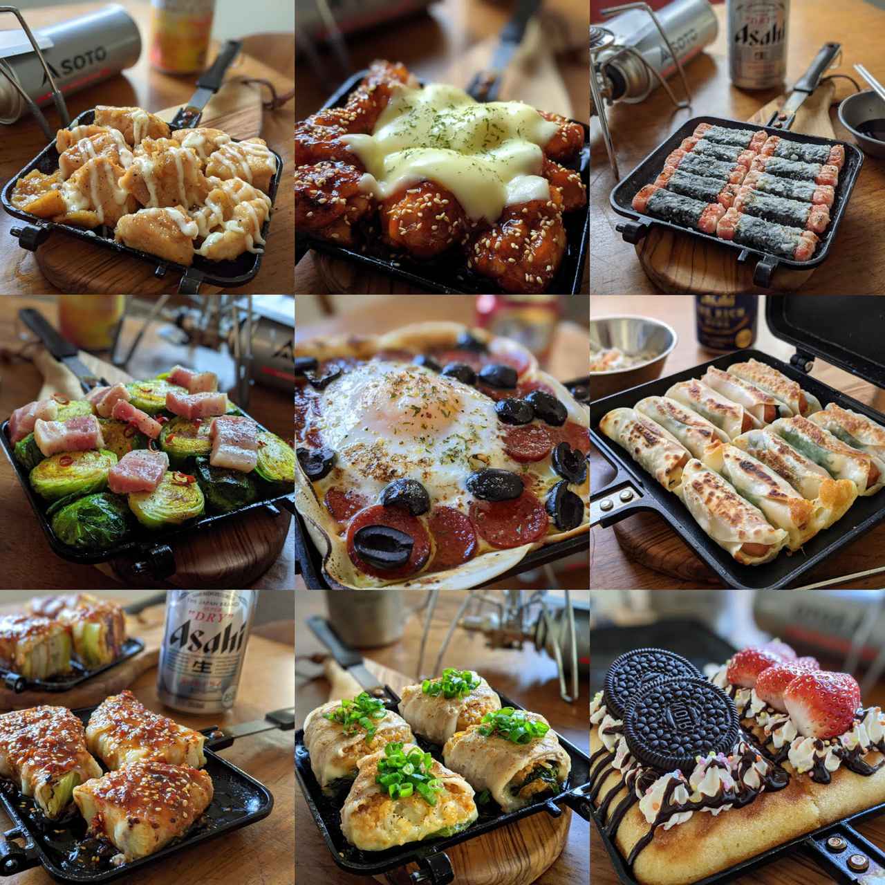 キャンプで簡単に映える料理を作りたい！おすすめホットサンドメーカー＆選び方キャンプ・アウトドアのTAKIBI タキビ