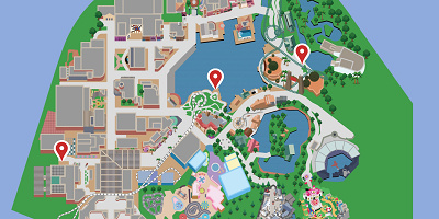 日経が大阪の万博会場とカジノとUSJの位置関係の地図を掲載してたので、家業：丸１グループの本社所在地を書き足しました。 万博開幕まで半年 大阪再始動https:vdata.nikkei.com newsgraphics expo2025-osaka-restart