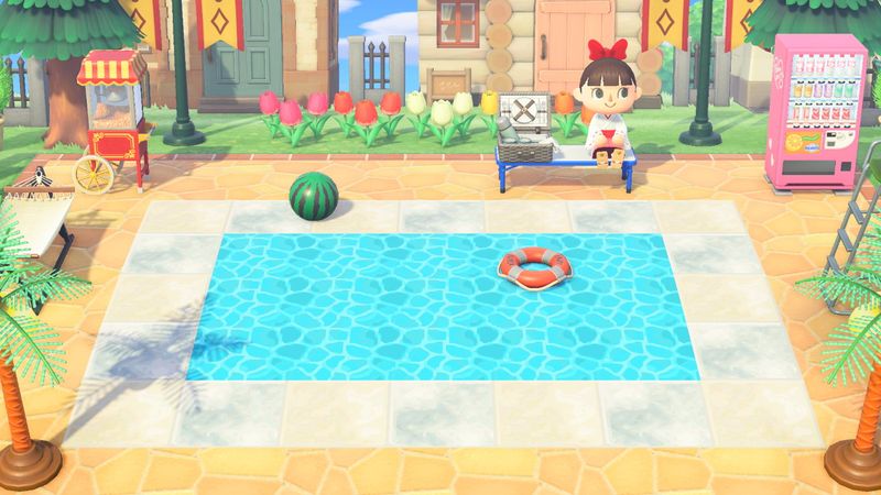 ポケ森 再現度が高すぎる「プールのレイアウト」が話題に！ポケ森攻略ガイド
