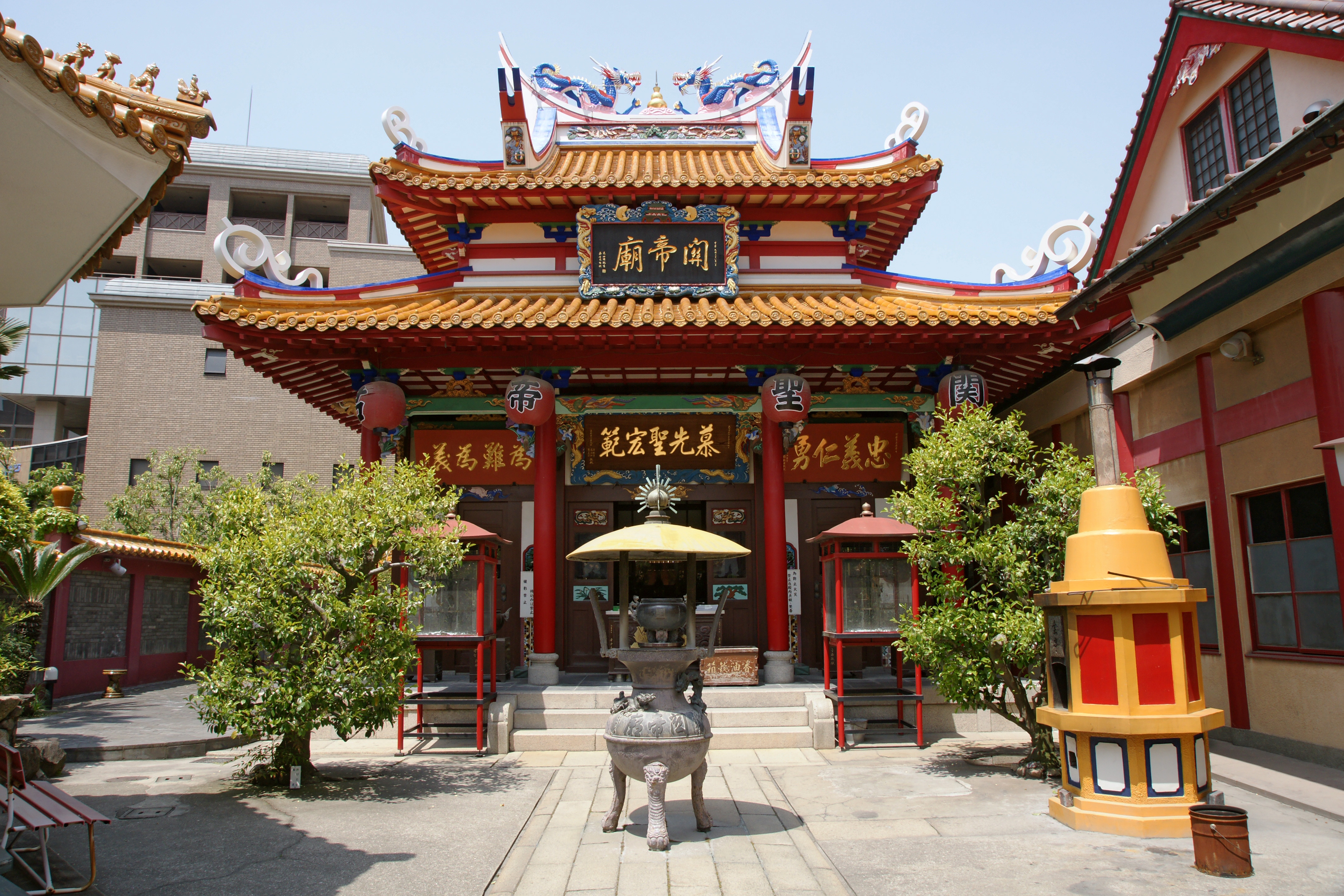 日本にある関帝廟と彫刻品坂下健一郎