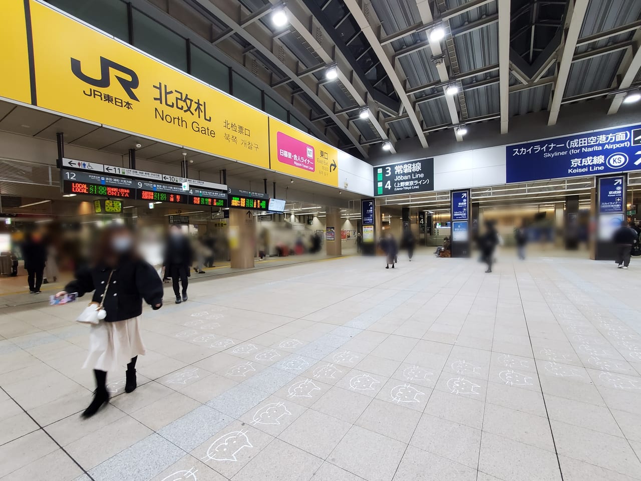 日暮里駅 京成日暮里駅改札内 特急券券売機横でWi-Fiレンタルするなら当日予約、当日受取OKなWiFiBOXセルフWiFiレンタル