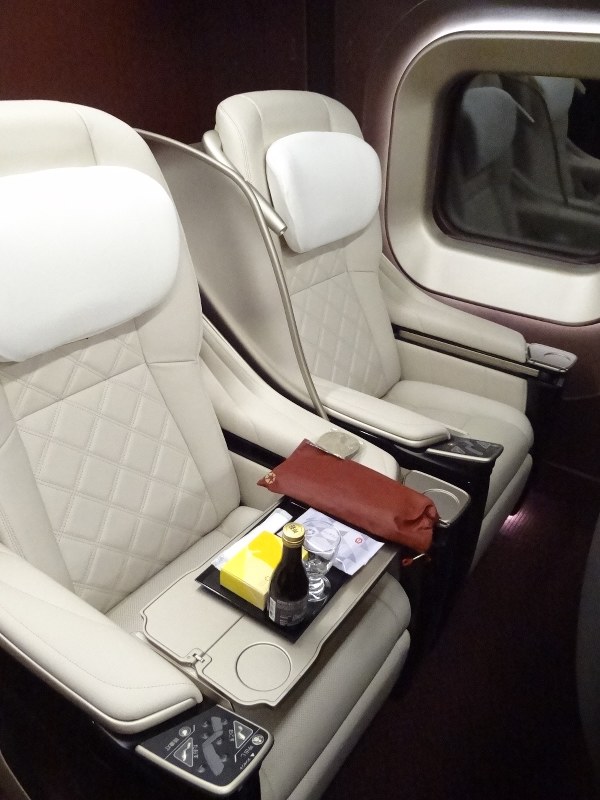 東北新幹線「やまびこ」号のグランクラス乗車記 上野→福島