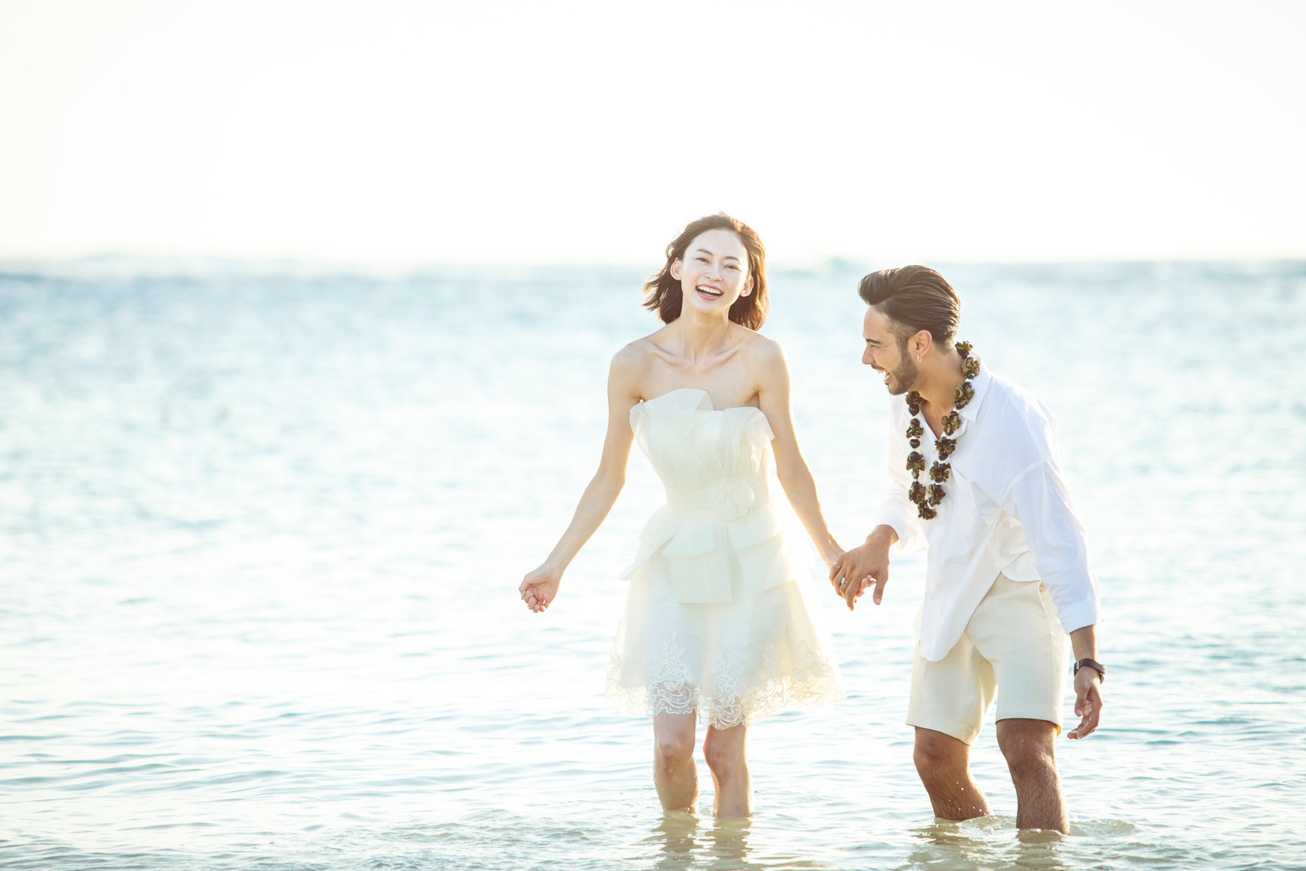 お子様と一緒に撮影 ウエディングフォトプラン 15時撮影 ※チップ込み オアフ島 詳細JTBハワイオプショナルツア