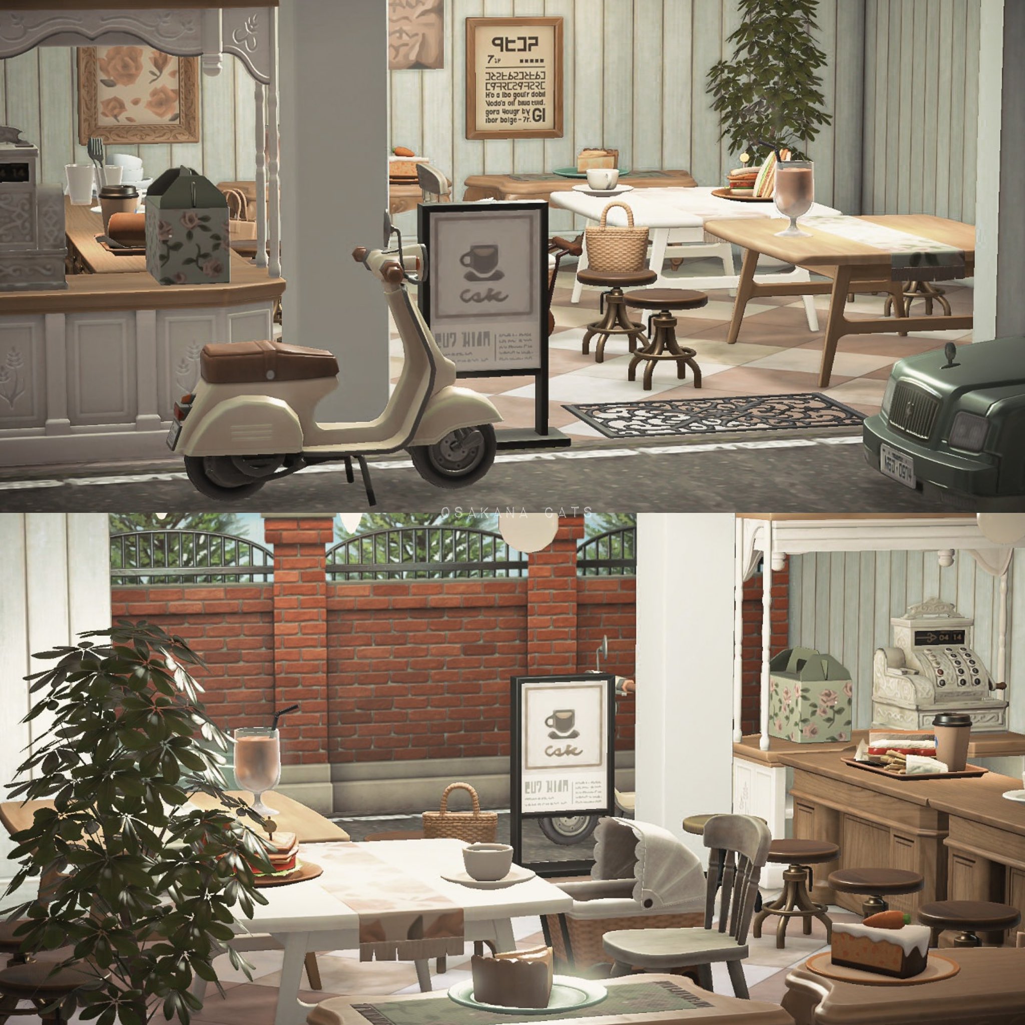 あつ森DLC ハッピーホームパラダイスで作った家を紹介ポケ丼