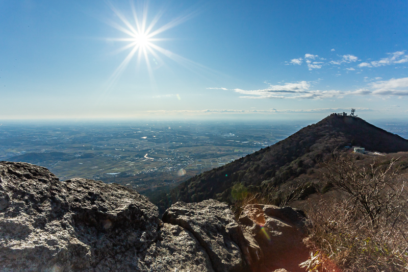筑波山登頂白雲橋コースで女体山頂へ 登山・ハイキング